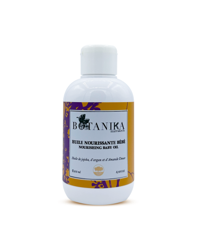 Huile nourrissante pour bébé - Botanika Marrakech