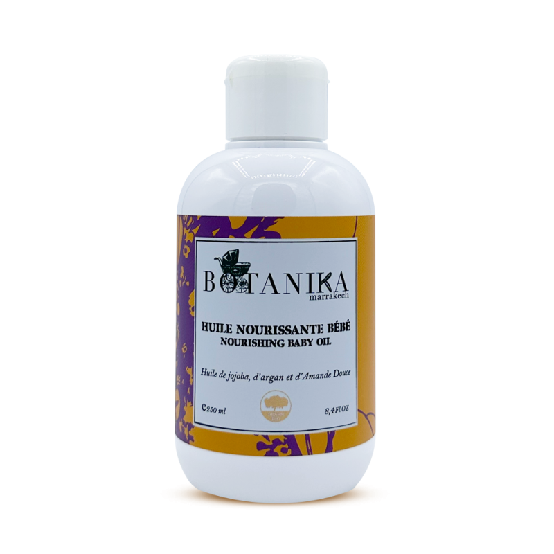 Huile nourrissante pour bébé - Botanika Marrakech