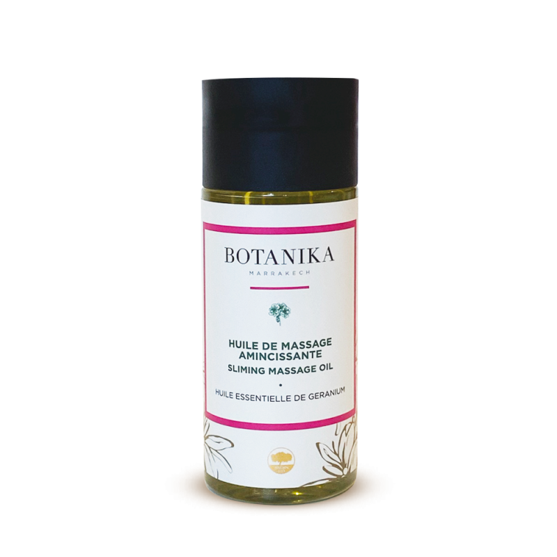 Huile de massage amincissante - Botanika Marrakech