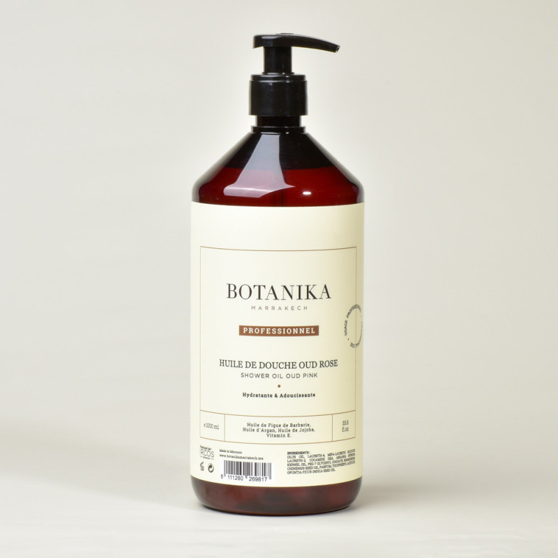 Huile de douche oud rose PRO - Botanika Marrakech