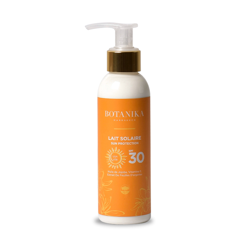 Lait solaire SPF 30 - Botanika Marrakech