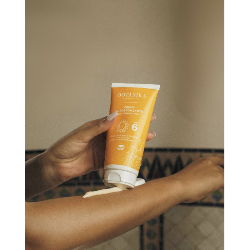 Crème auto-bronzante SPF 6 - Botanika Marrakech