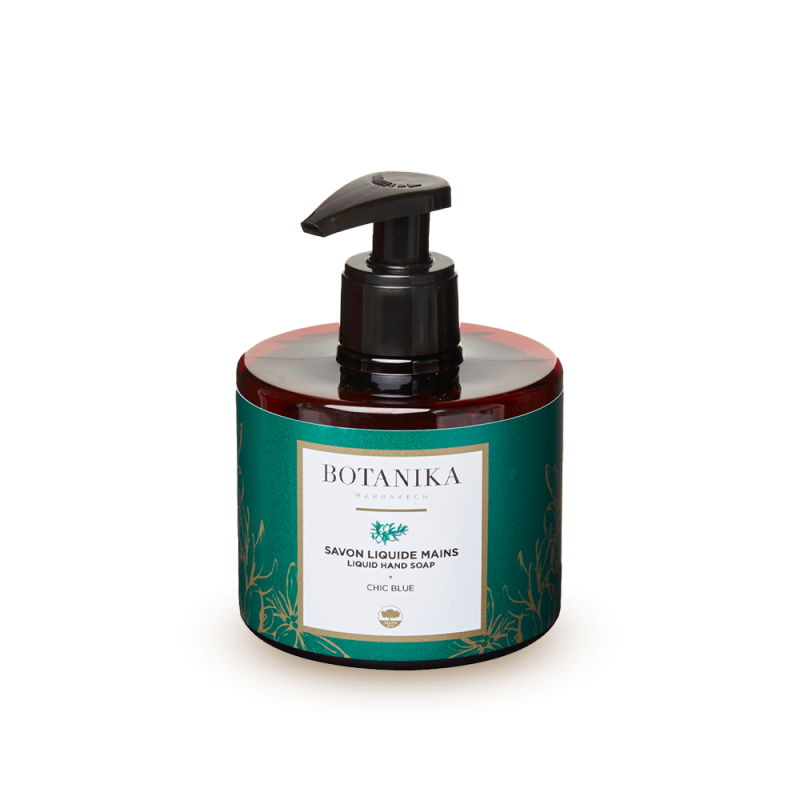 Savon liquide mains Chic Blue - Botanika Marrakech