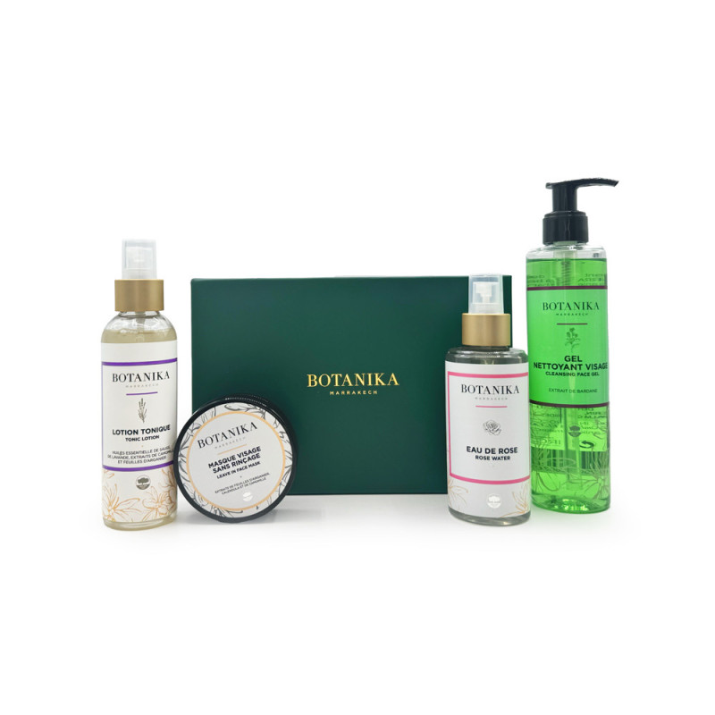 Coffret Routine Visage – Petite boîte Botanika pour soins du visage