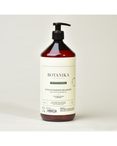 Huile de massage Relaxante PRO - Botanika Marrakech