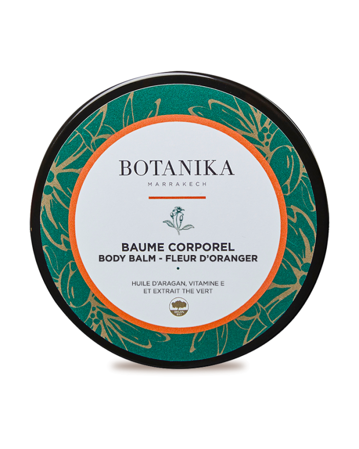 Baume corporel fleur d'oranger - Botanika Marrakech