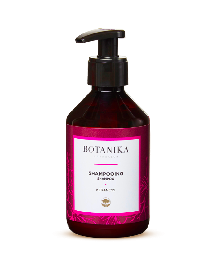 Shampoing kéraness cheveux secs frisés - Botanika Marrakech