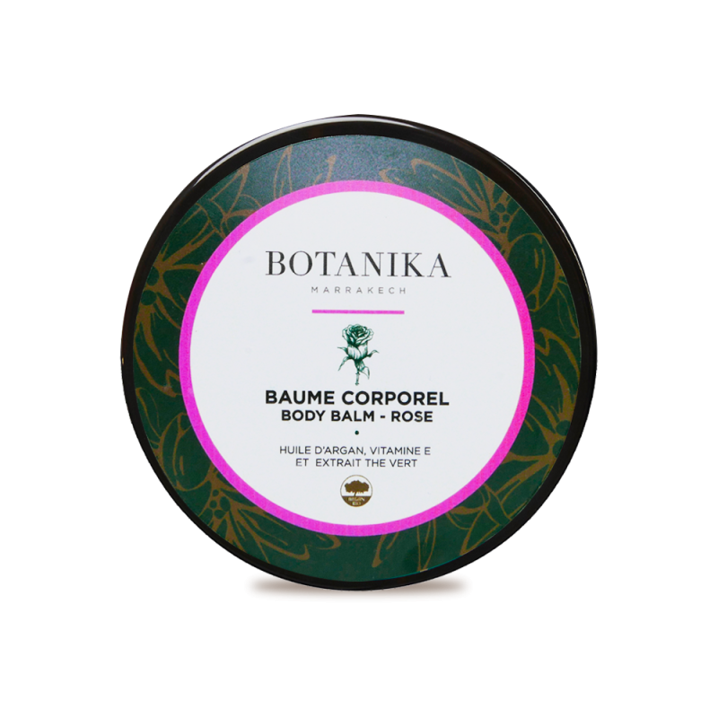 Baume corporel à la rose - Botanika Marrakech