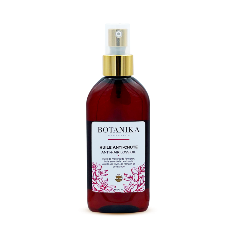 Huile cheveux anti-chute - Botanika Marrakech