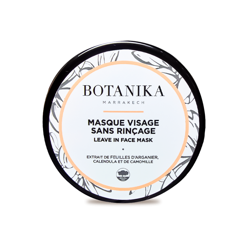 Masque visage sans rinçage - Botanika Marrakech
