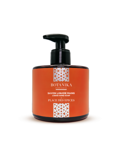 Savon liquide mains Place des Épices - Botanika Marrakech