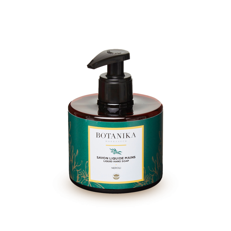 Savon liquide mains Néroli - Botanika Marrakech