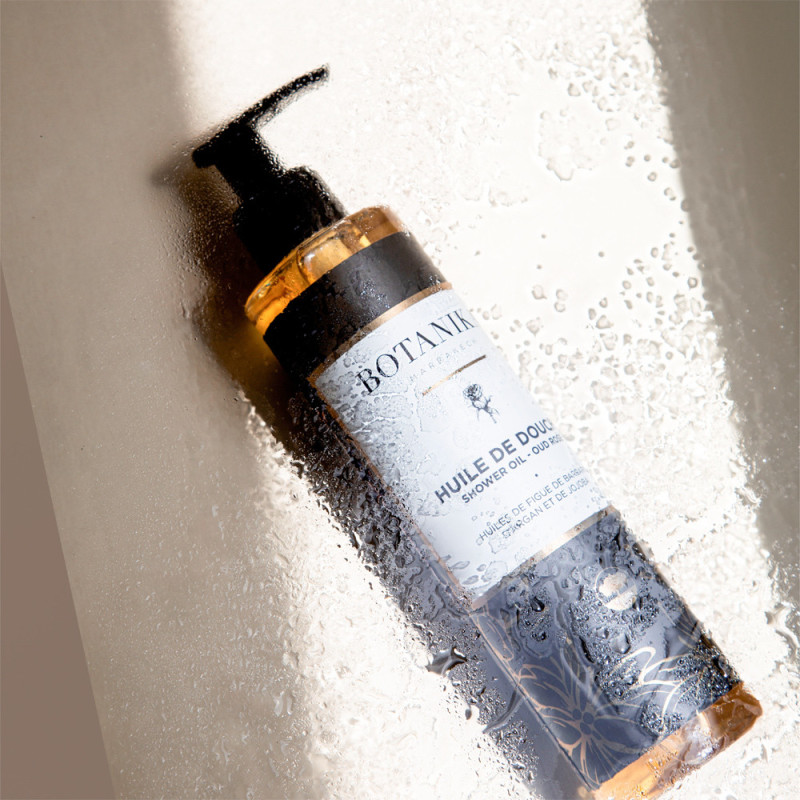 Huile de douche Oud Rose - Botanika Marrakech
