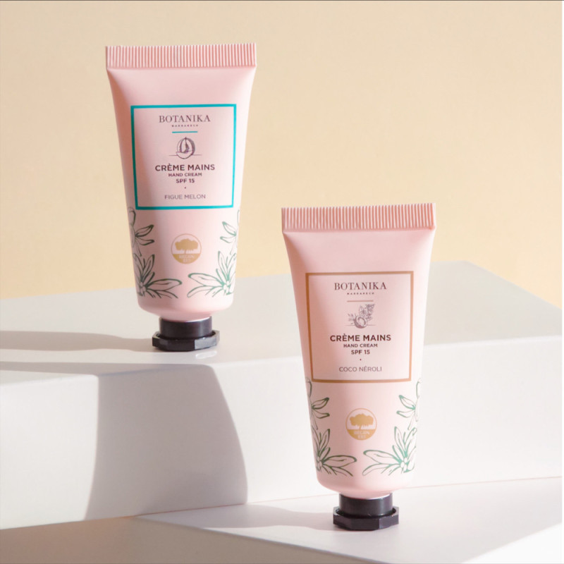Crème mains Figue Melon - Botanika Marrakech