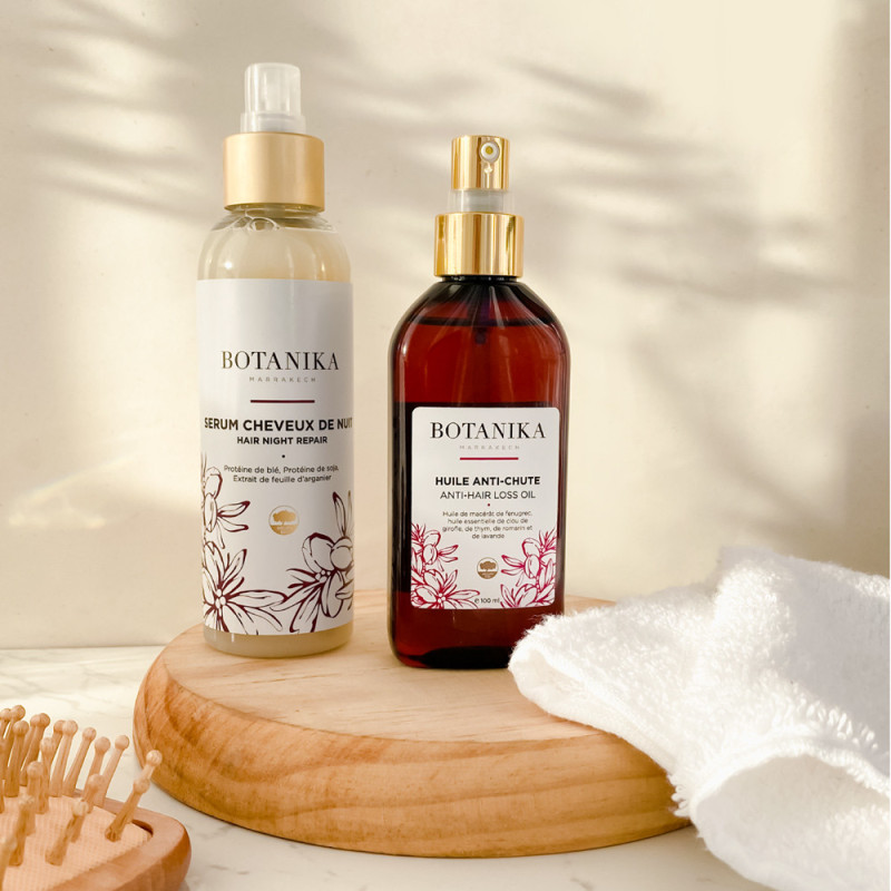 Sérum cheveux de nuit - Botanika Marrakech