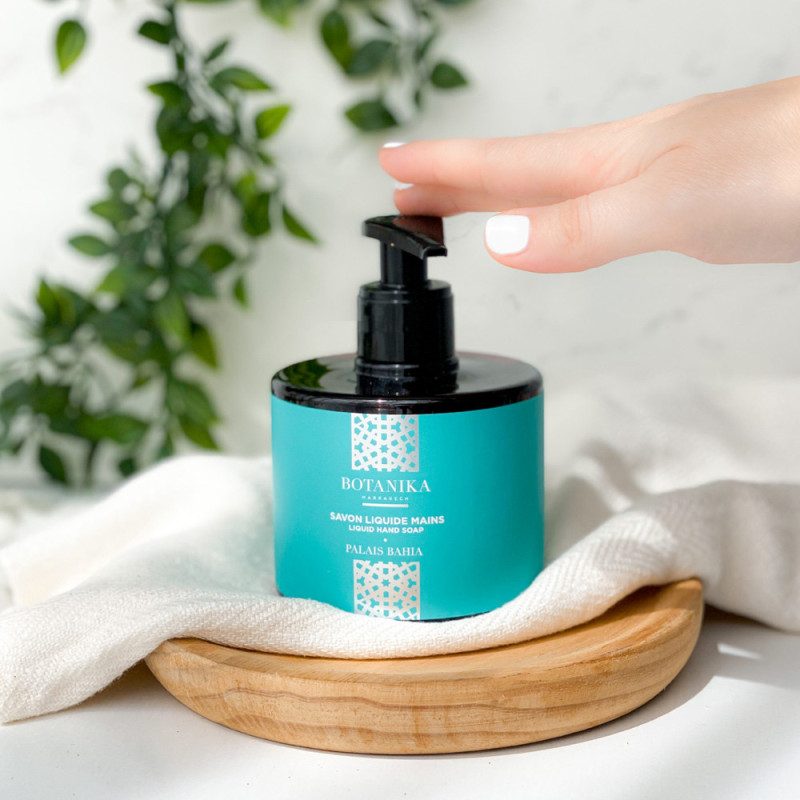 Savon liquide mains Palais Bahia - Botanika Marrakech